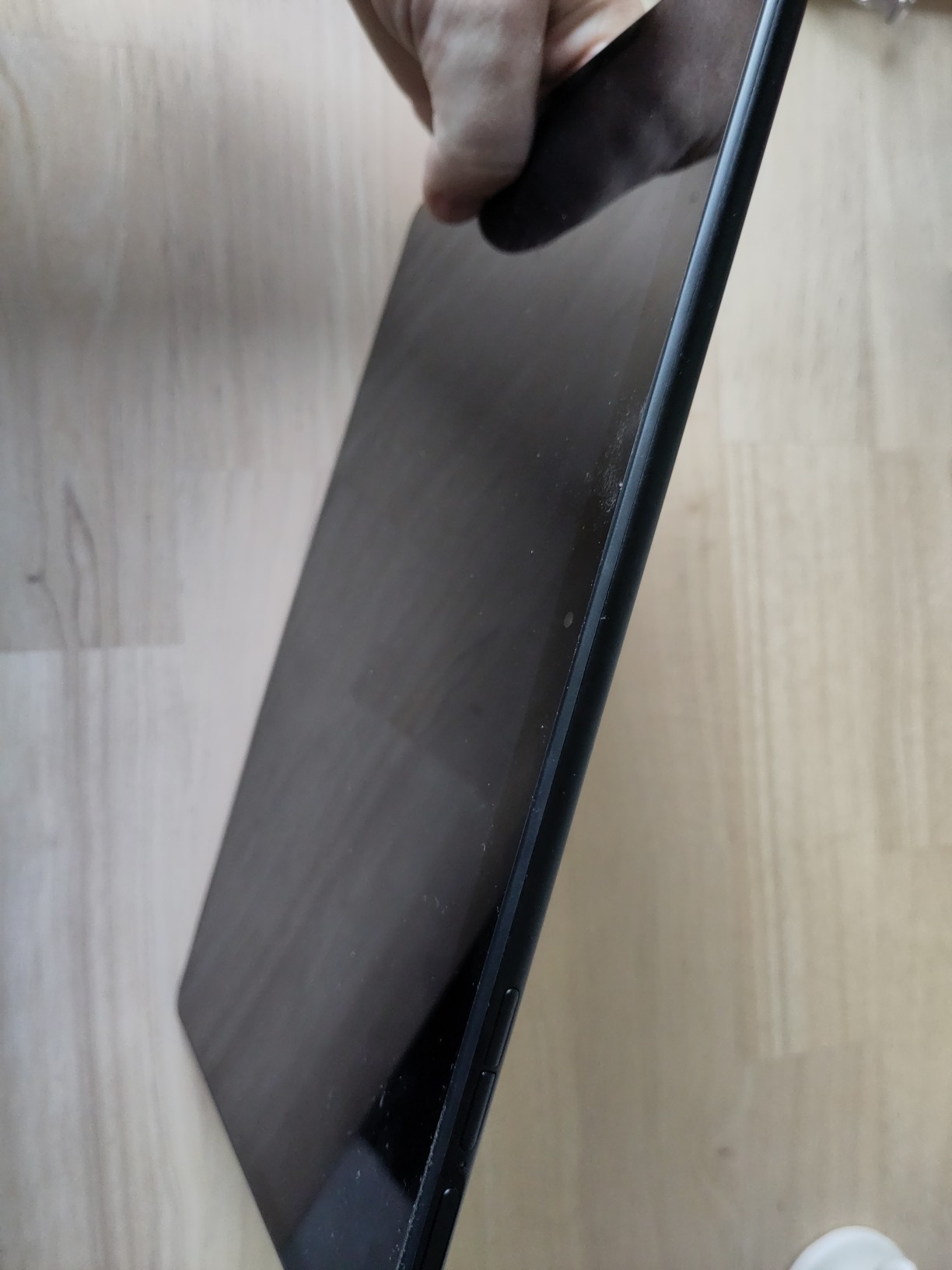 Starlite tablet on its side